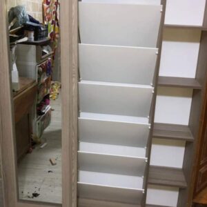 Rangement de chaussures à porte coulissante